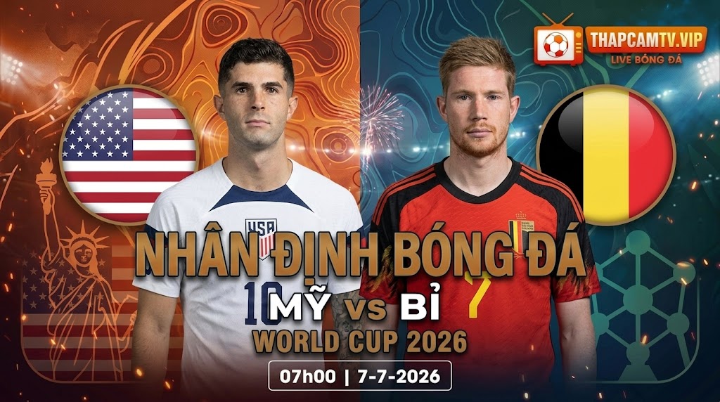 Mỹ vs Bỉ