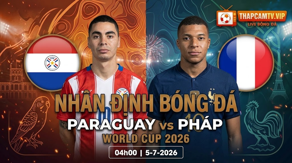 Paraguay vs Pháp
